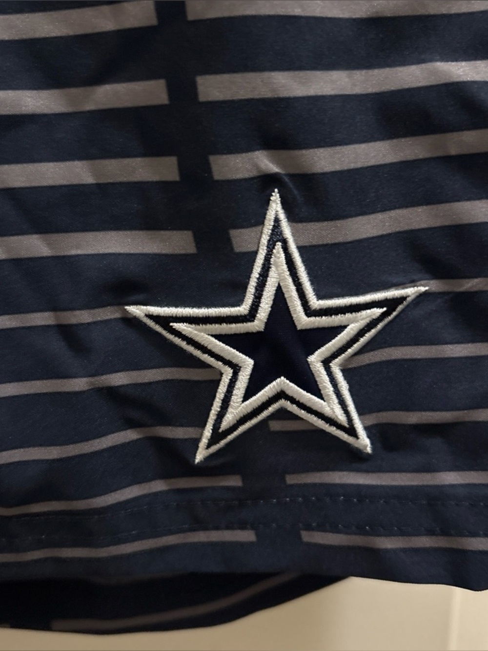 NWT Men’s NFL Dallas Cowboys Team Apparel Tropical Print Swim Trunks XL Beach - Picture 5 of 5